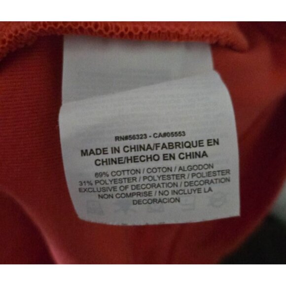 Nike V Neck long sleeve coral Sweatshirt size L - Picture 5 of 5